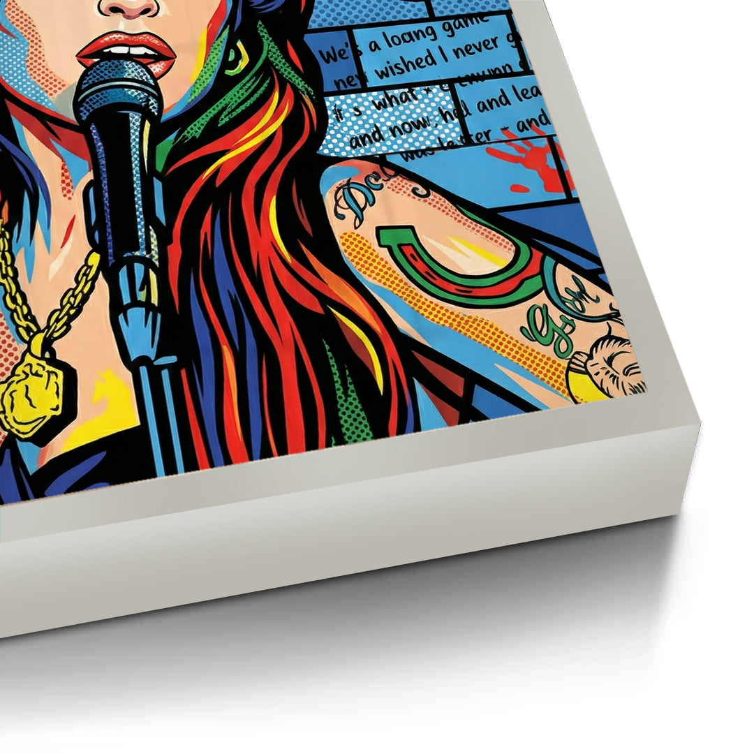 2Amy Winehouse Pop Art - Fine Art