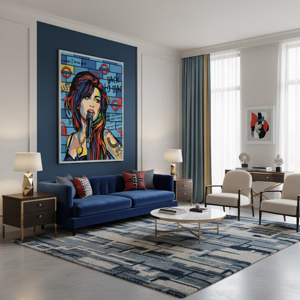 2Amy Winehouse Pop Art - Fine Art