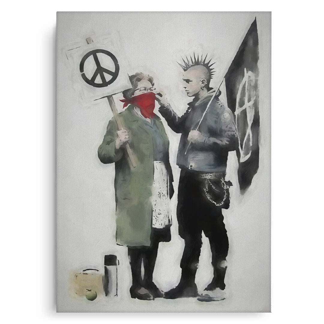 2Anarchy and Peace - Canvas