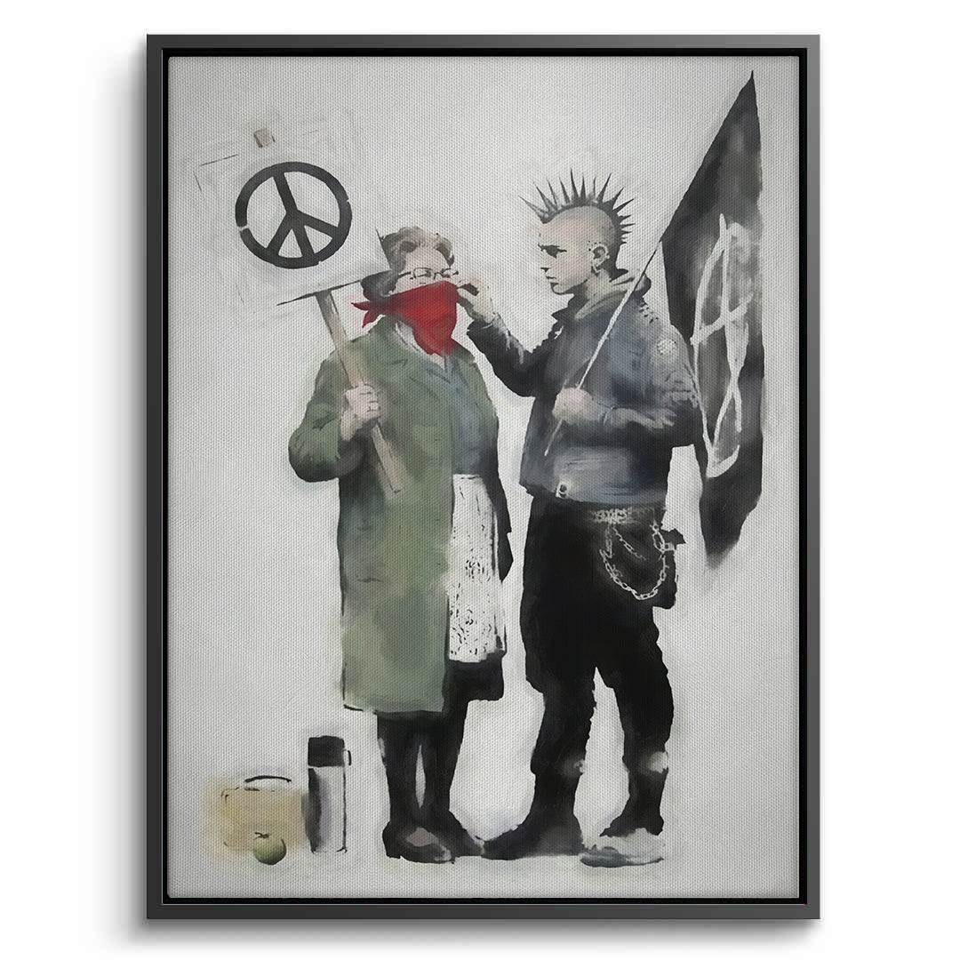 2Anarchy and Peace - Canvas