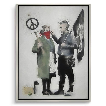 Anarchy and Peace - Canvas