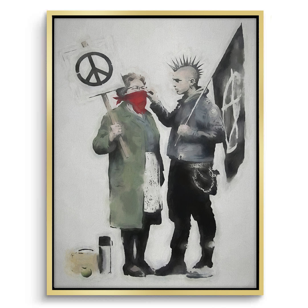 2Anarchy and Peace - Canvas