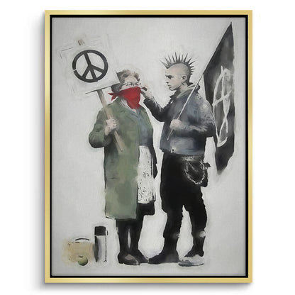 Anarchy and Peace - Canvas