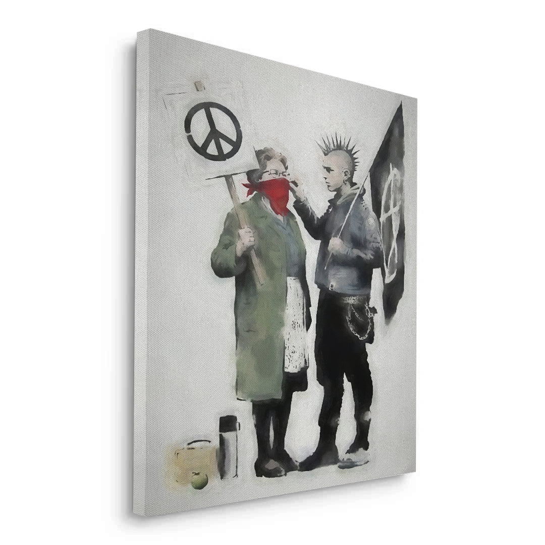 2Anarchy and Peace - Canvas