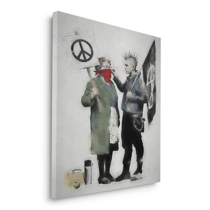 Anarchy and Peace - Canvas