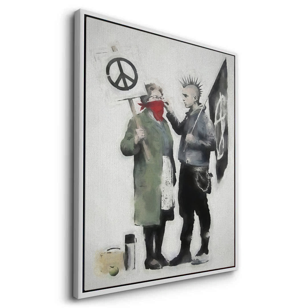 2Anarchy and Peace - Canvas