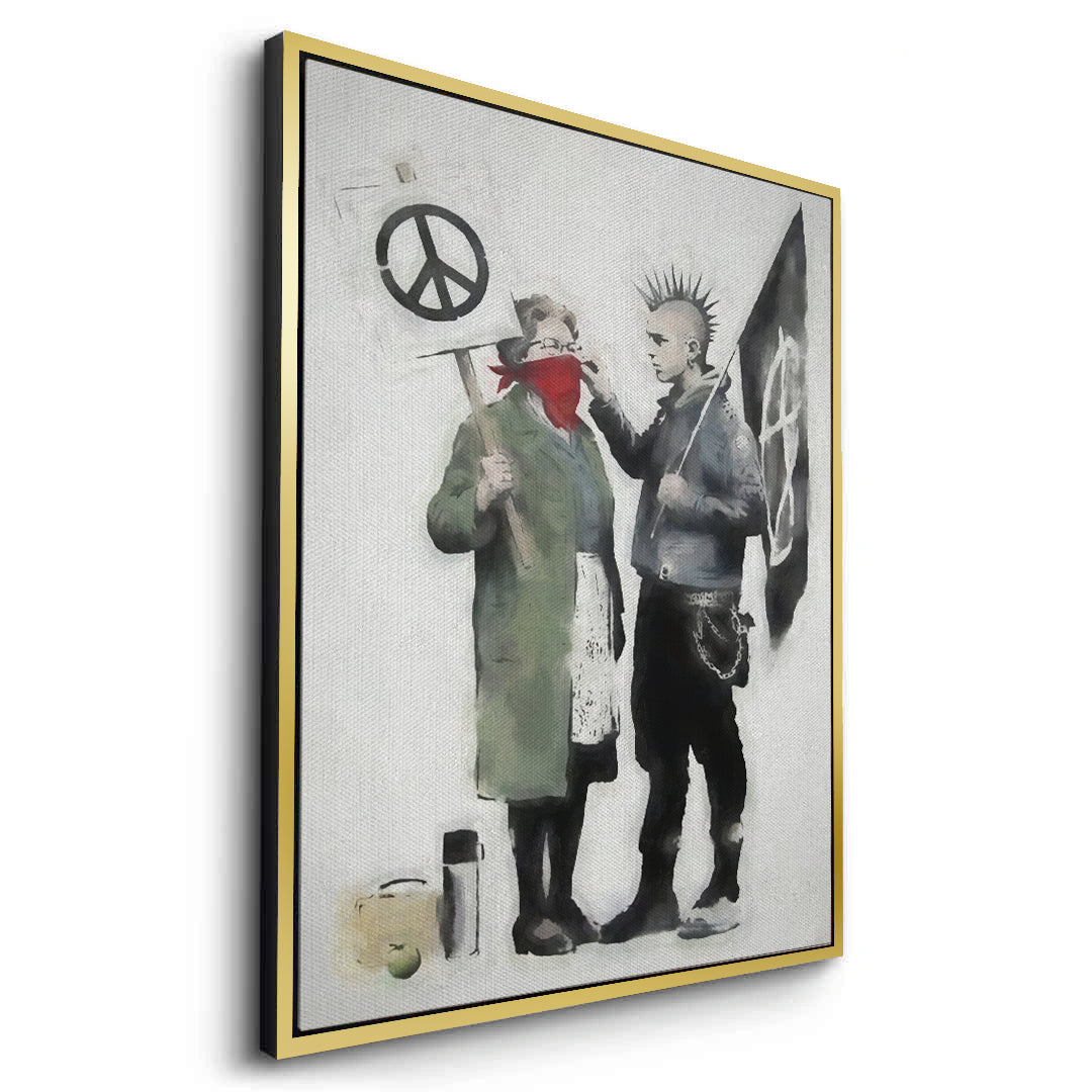 2Anarchy and Peace - Canvas