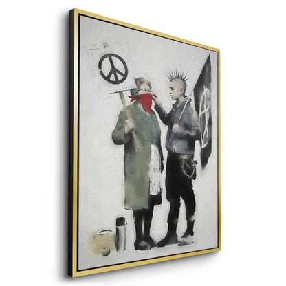 Anarchy and Peace - Canvas