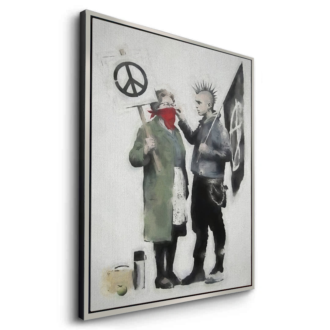 2Anarchy and Peace - Canvas