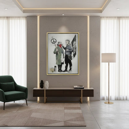 Anarchy and Peace - Canvas