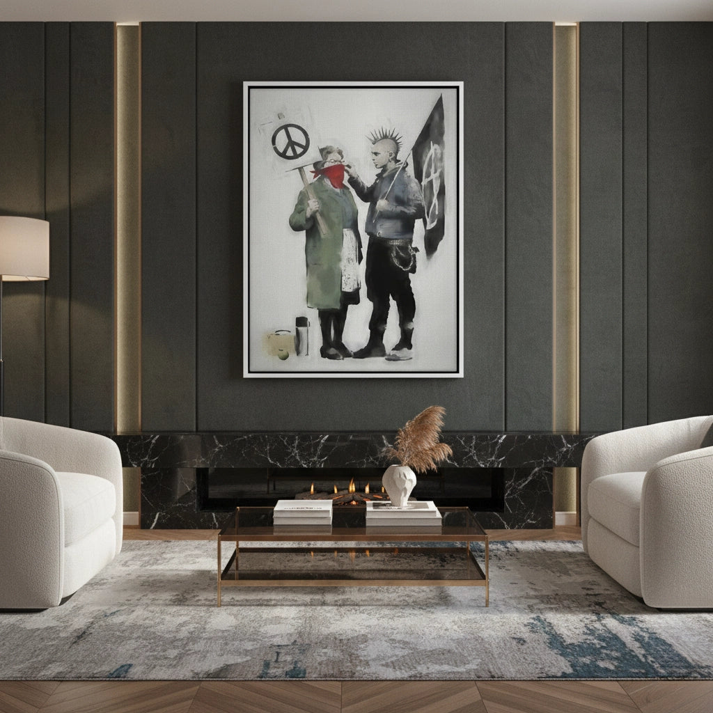 2Anarchy and Peace - Canvas