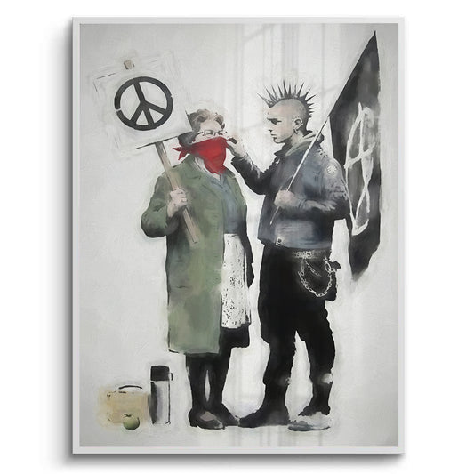 Anarchy and Peace - Fine Art