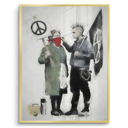 Anarchy and Peace - Fine Art