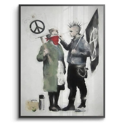 Anarchy and Peace - Fine Art