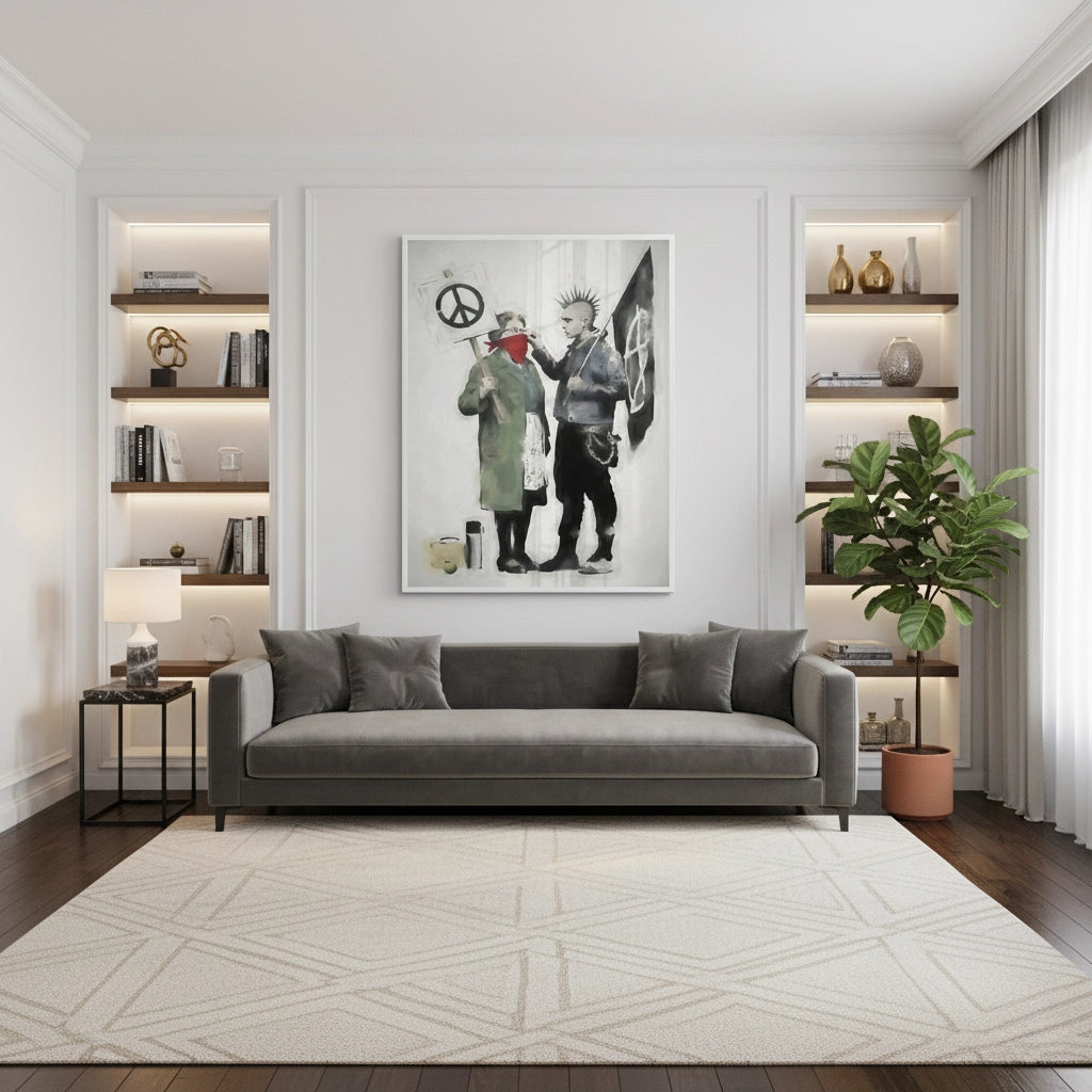 2Anarchy and Peace - Fine Art