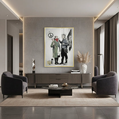 Anarchy and Peace - Fine Art