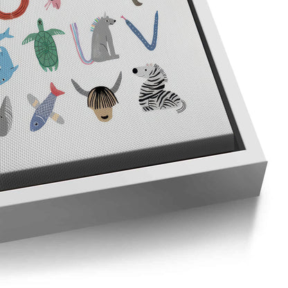 Animal Alphabet - Canvas