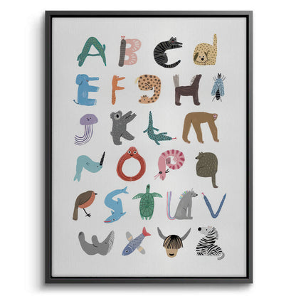 Animal Alphabet - Canvas