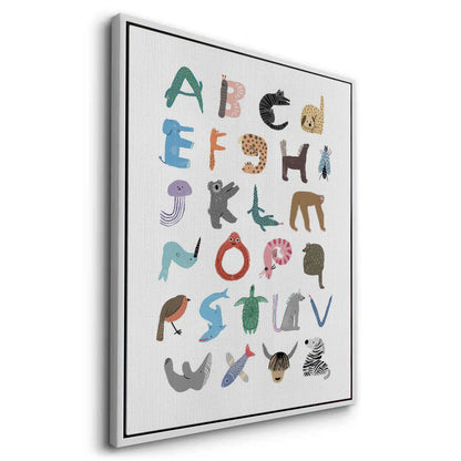 Animal Alphabet - Canvas