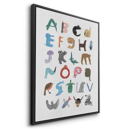 Animal Alphabet - Canvas