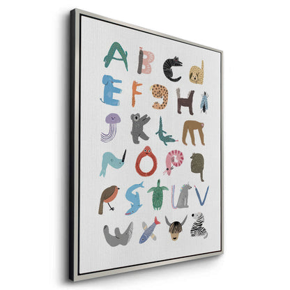 Animal Alphabet - Canvas