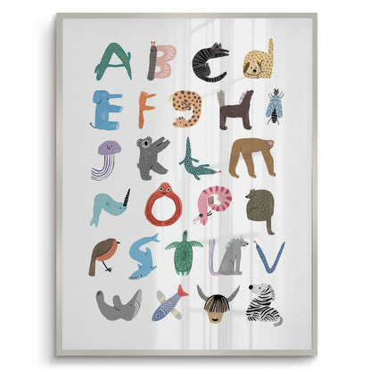 Animal Alphabet - Fine Art