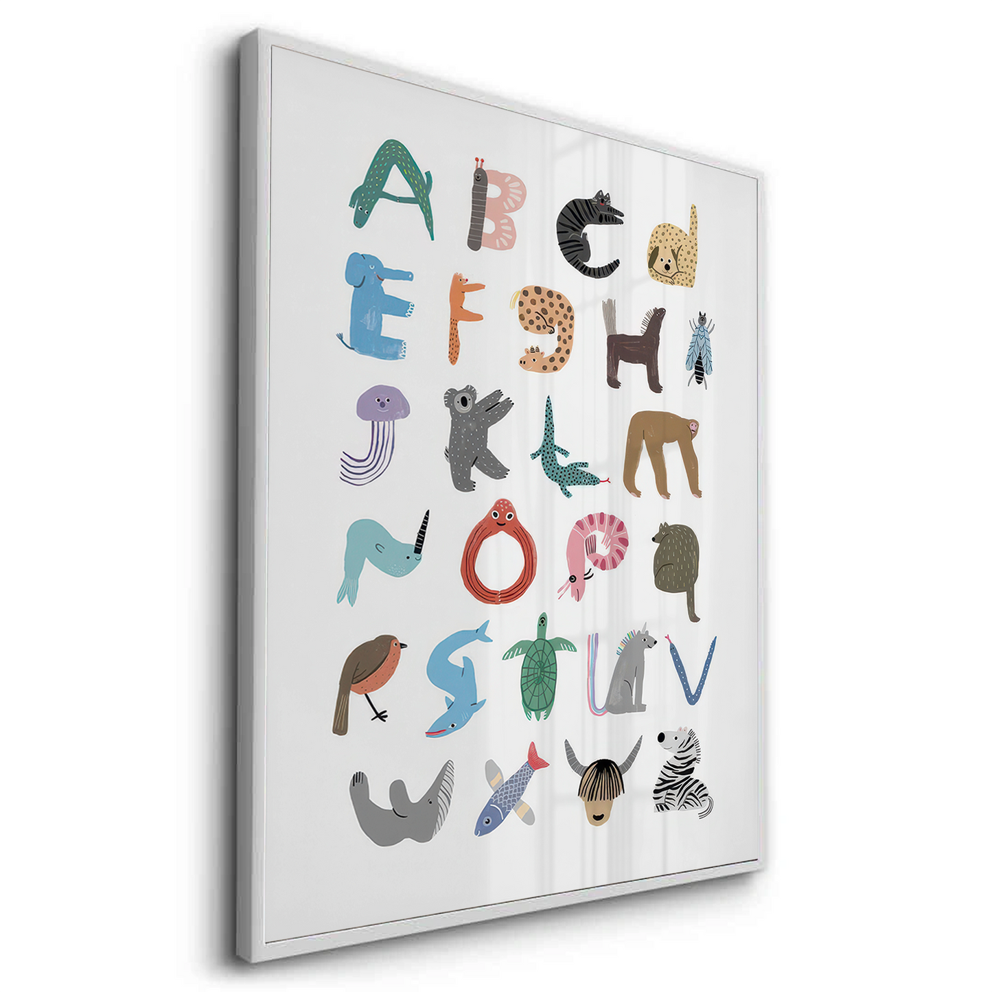 2Animal Alphabet - Fine Art