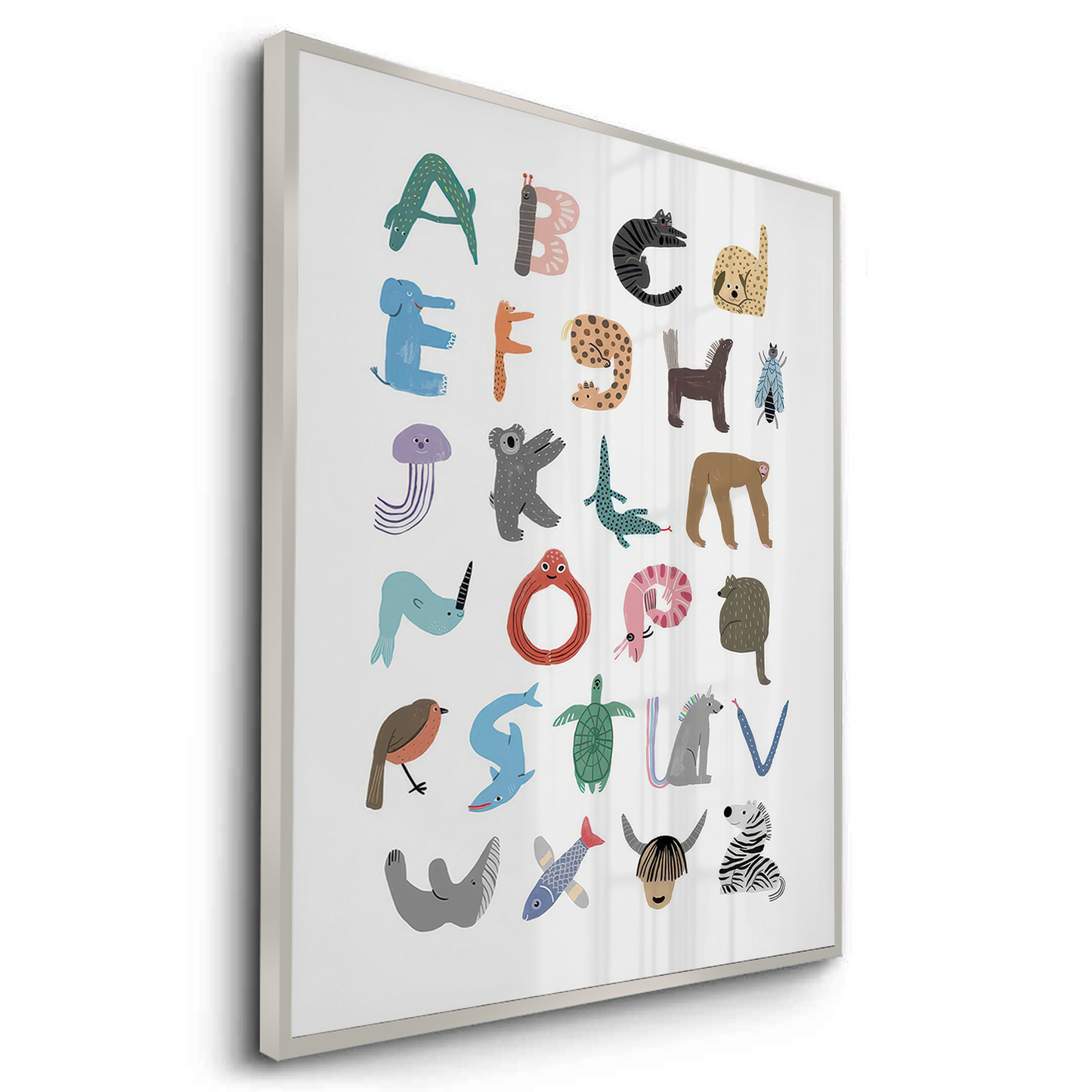2Animal Alphabet - Fine Art