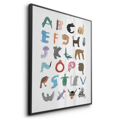 Animal Alphabet - Fine Art