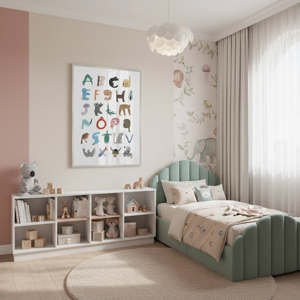 2Animal Alphabet - Fine Art