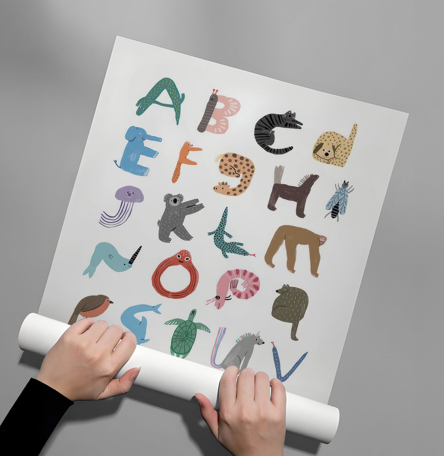 2Animal Alphabet - Poster