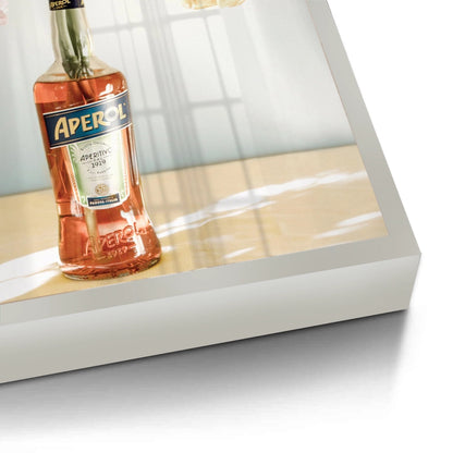 Aperol Bottle Flower Vase - Fine Art