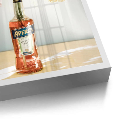 Aperol Bottle Flower Vase - Fine Art