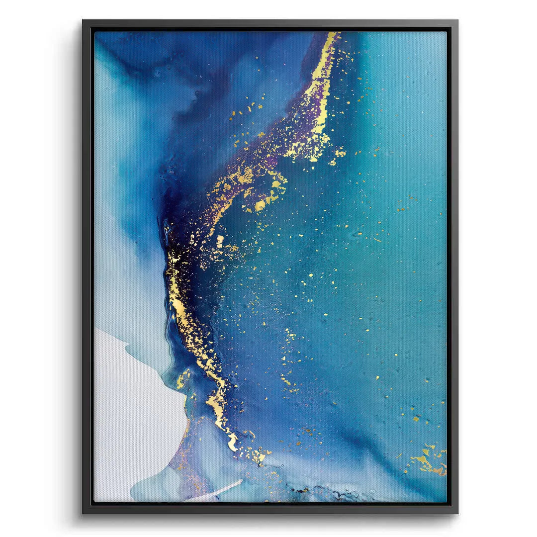 Aqua Aura - Canvas - Jasmineart.ae
