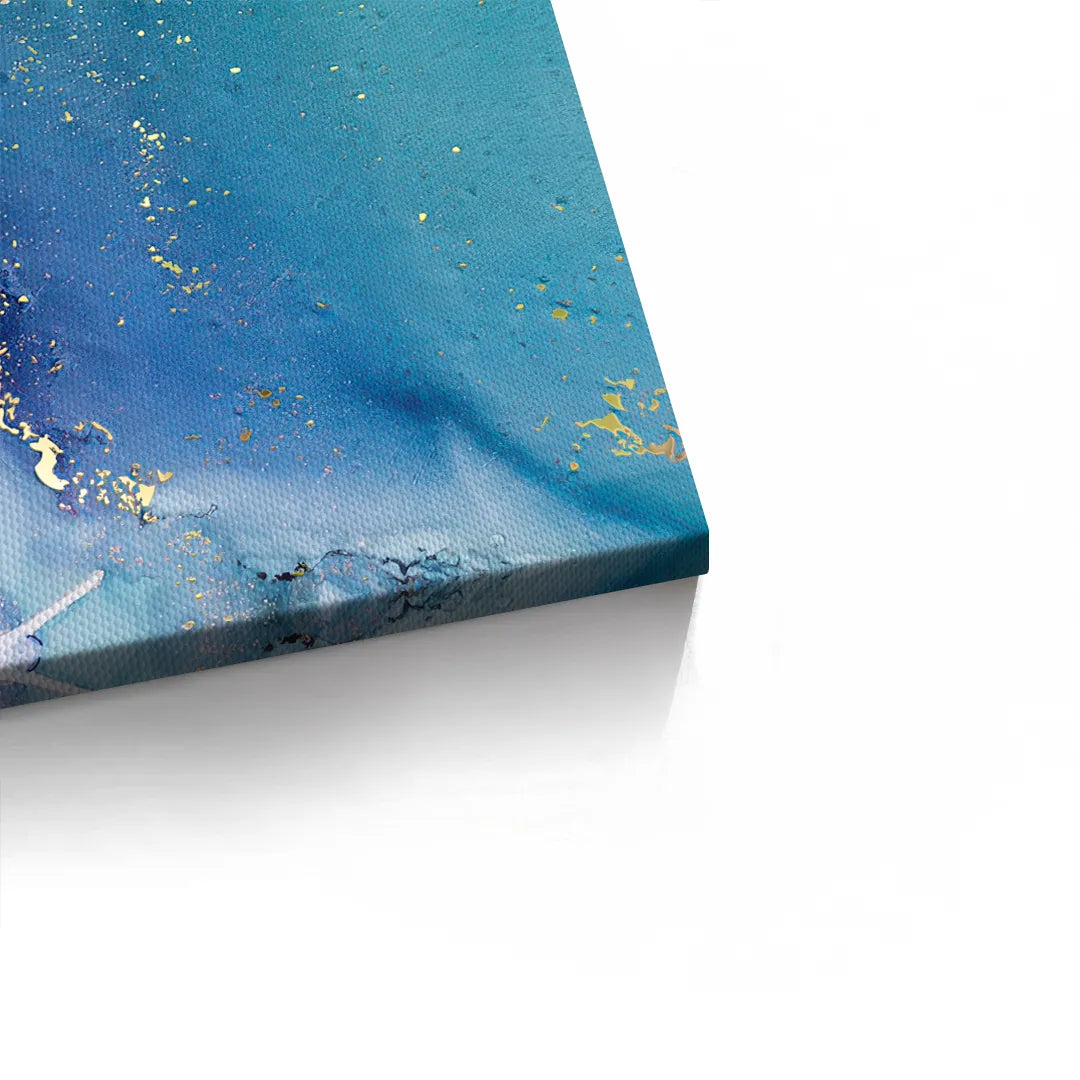 Aqua Aura - Canvas - Jasmineart.ae