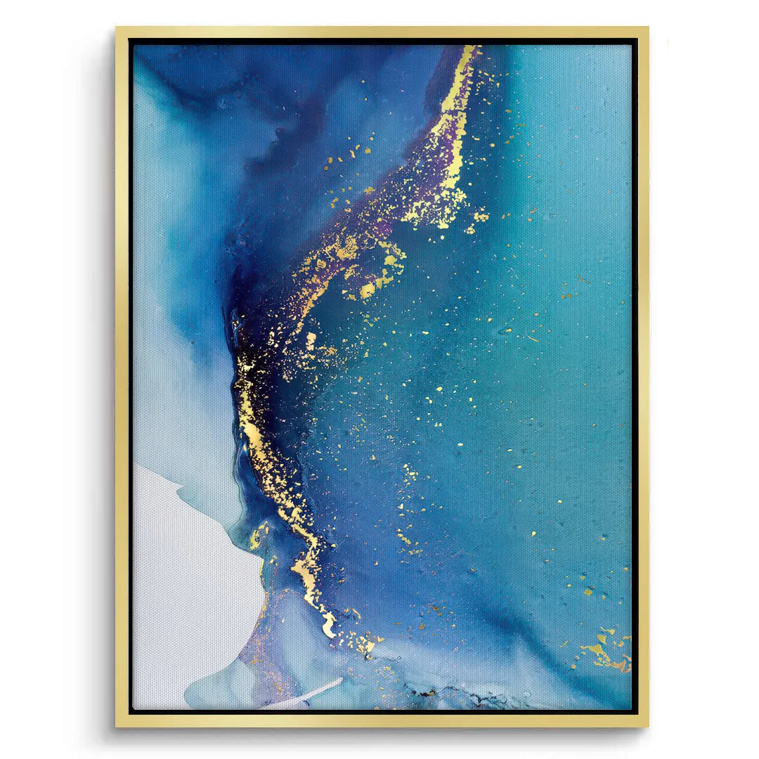 Aqua Aura - Canvas - Jasmineart.ae