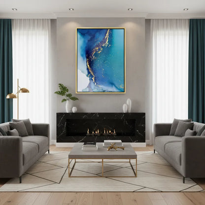 Aqua Aura - Canvas