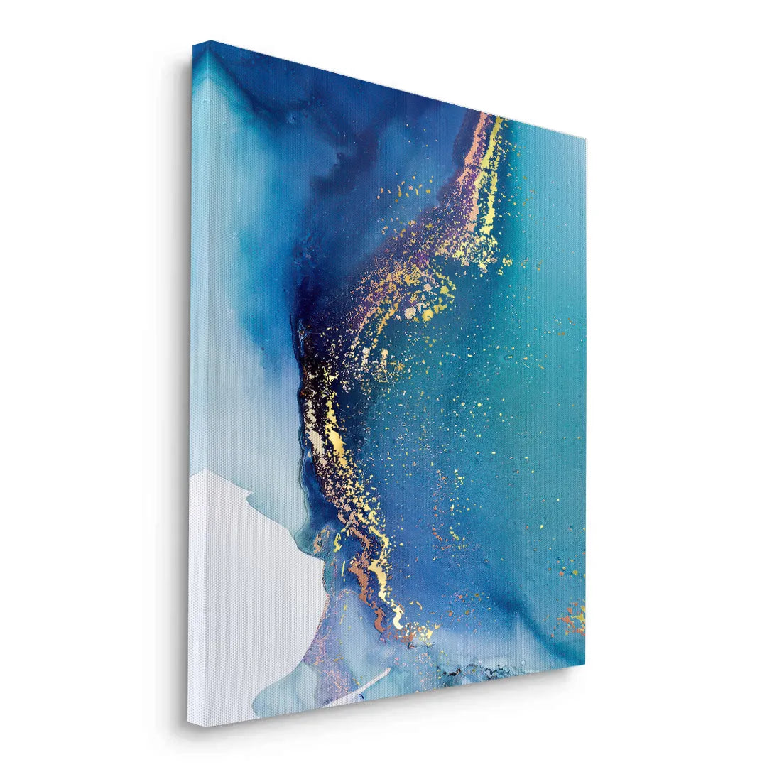 Aqua Aura - Canvas - Jasmineart.ae