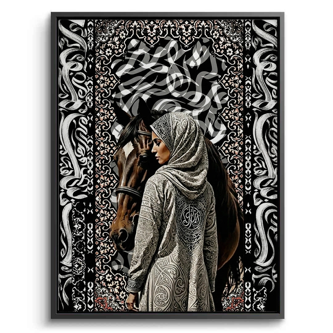 2Arabian Horse - Canvas