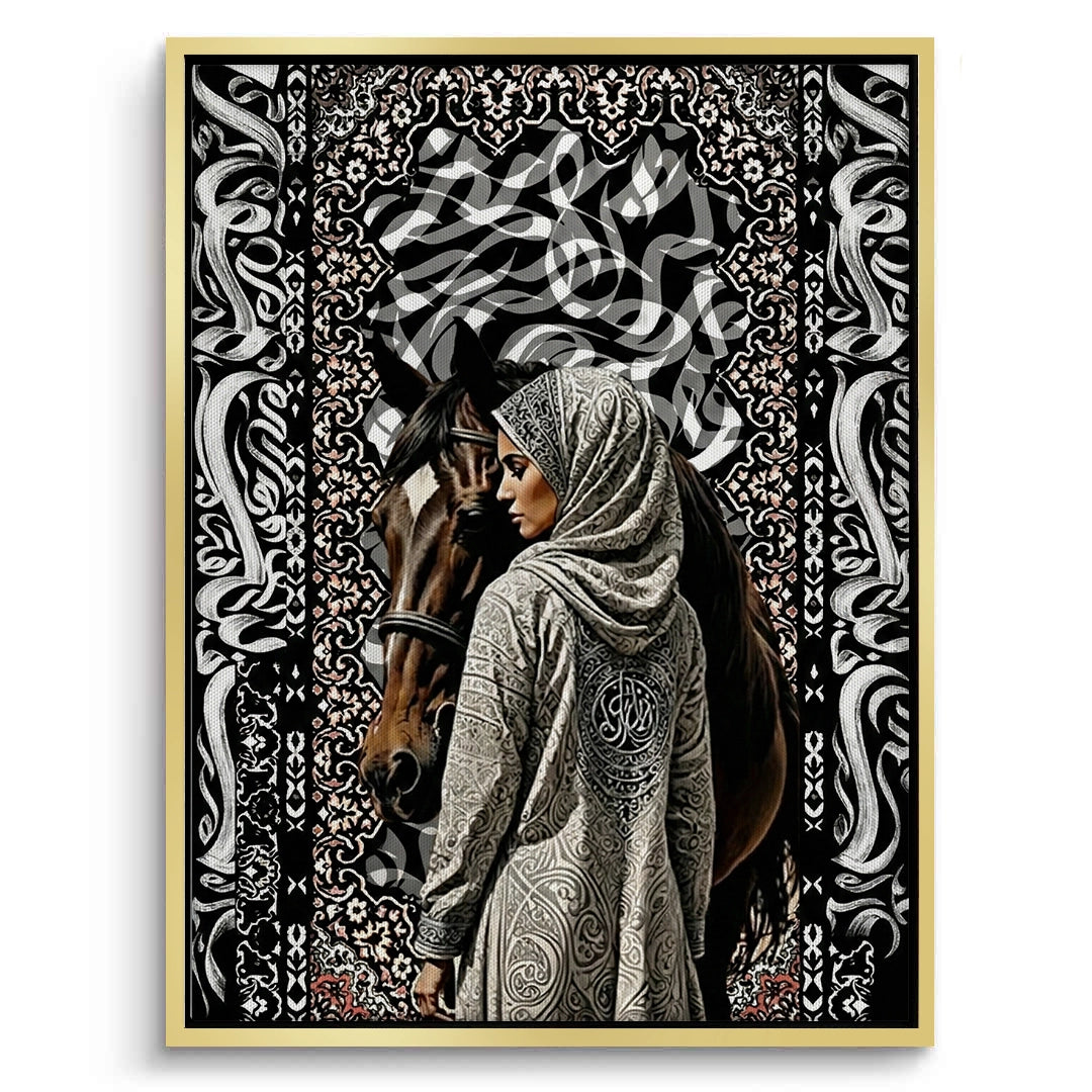 2Arabian Horse - Canvas
