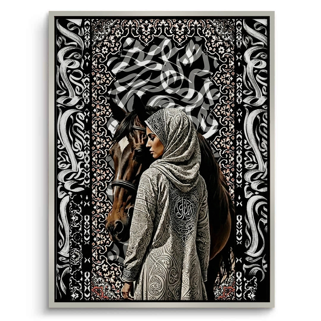 2Arabian Horse - Canvas