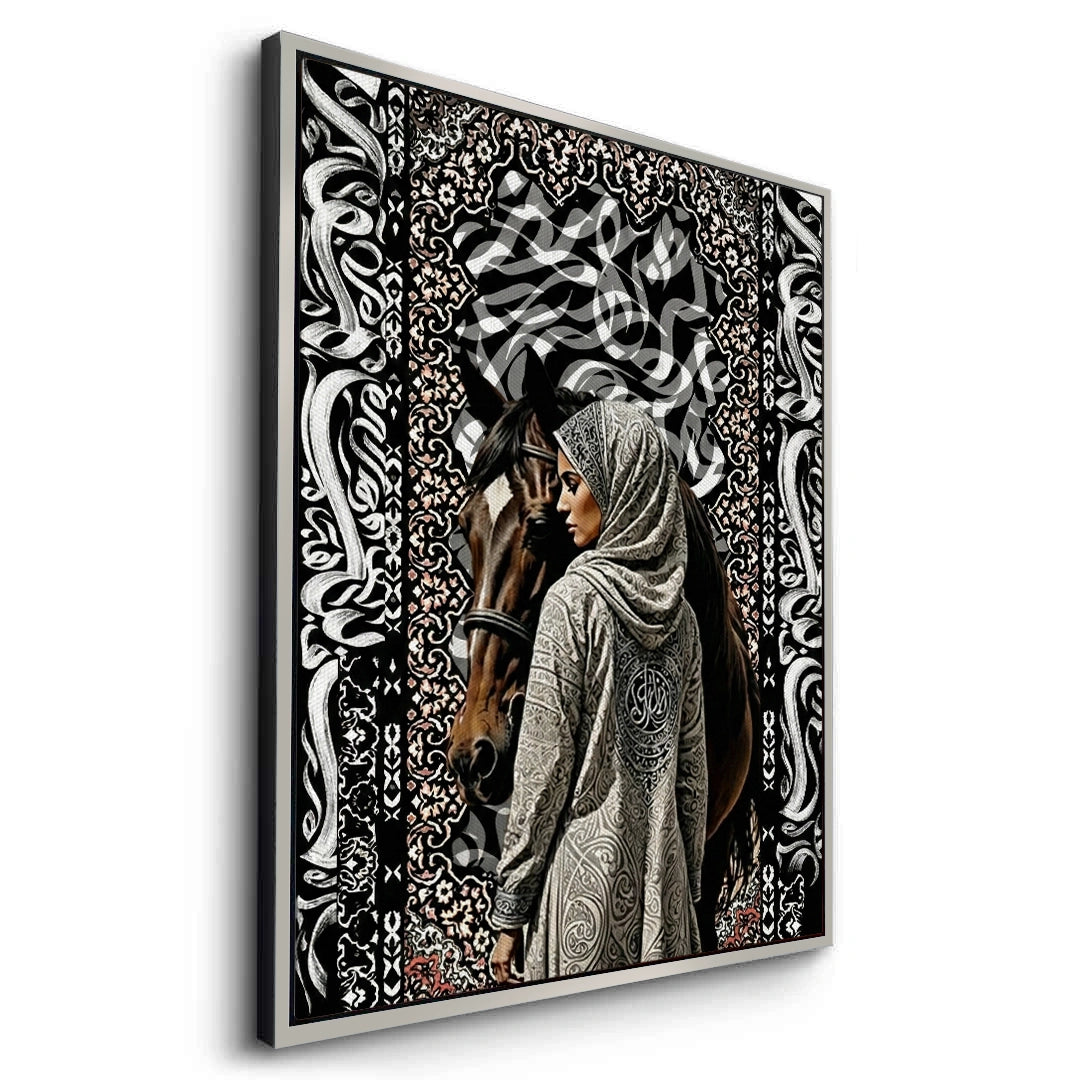 2Arabian Horse - Canvas