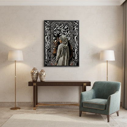 Arabian Horse - Canvas