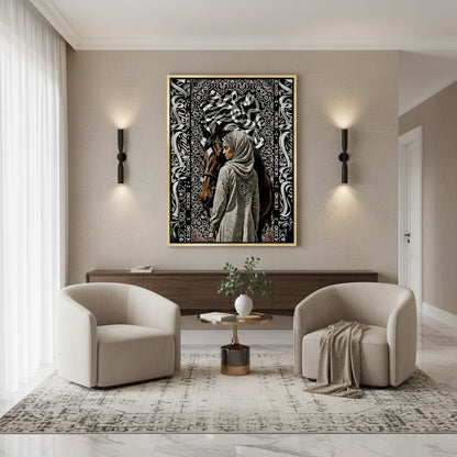 Arabian Horse - Canvas