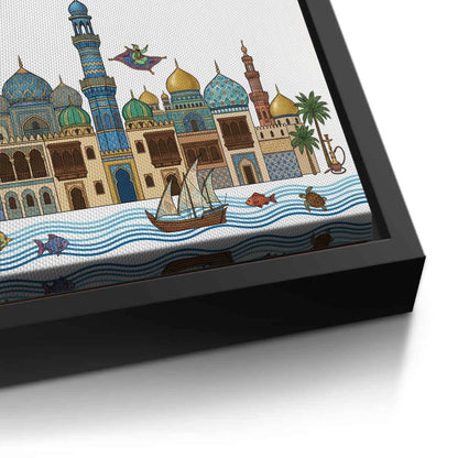Arabian Nights Skyline - Canvas