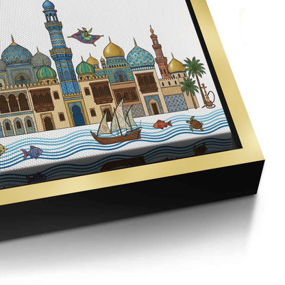 Arabian Nights Skyline - Canvas