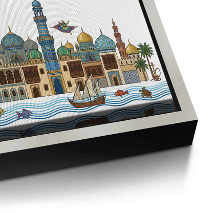 Arabian Nights Skyline - Canvas
