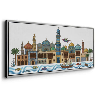 Arabian Nights Skyline - Canvas