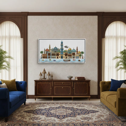 Arabian Nights Skyline - Canvas