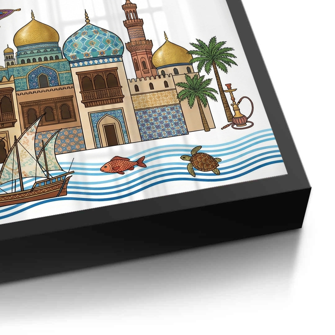 2Arabian Nights Skyline - Fine Art